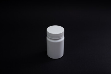 Jar with medicine for pandemic, virus and diseases