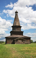 Church of Assumption in Vitoslavlitsy village near Novgorod Great. Russia