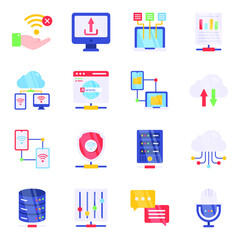 Pack of Business Flat Icons

