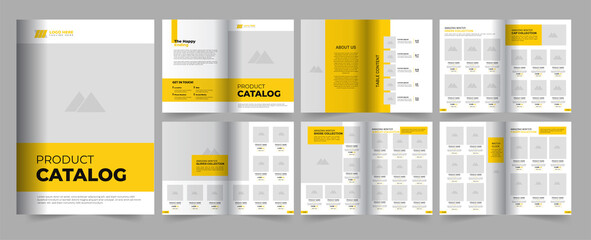 Product Catalog or Catalogue Design - obrazy, fototapety, plakaty