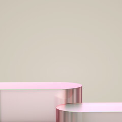 Clear and clean translucence cylinder background image