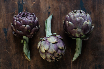 The globe artichoke is a variety of a species of thistle cultivated as a food..The edible portion of the plant consists of the flower buds.