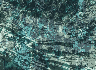 Grunge old paint vector background design. Hand painting imitation.