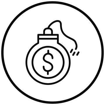 Vector Design Debt Icon Style