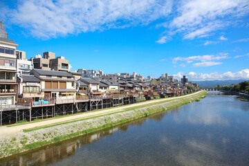 Naklejka premium view of the kyoto