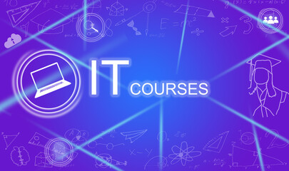 Finger pressing a push button to start a leadership online course. Concept of on-line leader classes or training.