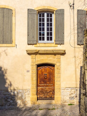 Fototapeta na wymiar Medieval village of Vaison la Romaine, Vaucluse Provence-Alpes-Côte d'Azur, southern France.