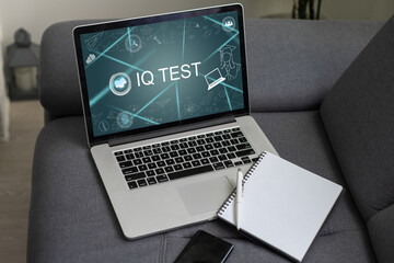 IQ EQ Test School Preschool Kids Level Education Concept