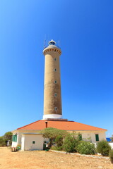 Veli Rat lighthouse on Dugi otok island, Adriatic sea, Croatia