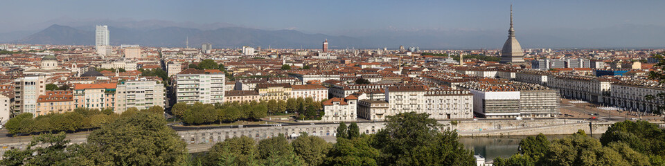 Fototapeta na wymiar Cityscape of Turin