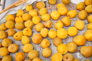 毎年作る南高梅の梅干し