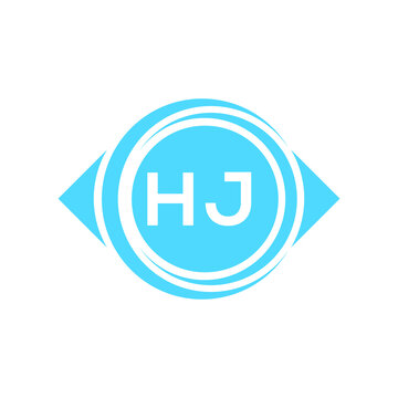 hj letter logo design on black background. hj creative initials letter logo concept. hj letter design.