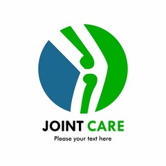 This is joint care logo template illustration. suitable for medical