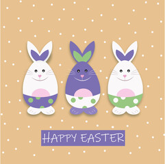 Happy easter. Illustration Happy Easter. Card happy Easter 