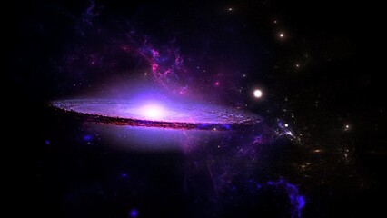 Planets Galaxy Science Fiction Wallpaper Beauty Deep Space Cosmos Physical Cosmology Stock Photos.