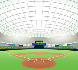 Baseball stadium [Dome]