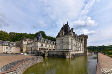 Fototapeta na wymiar Frankreich - Villandry - Schloss Villandry