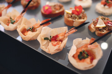 perfect style catering canapes food