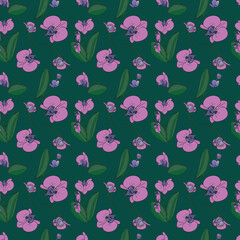 orchid pattern 