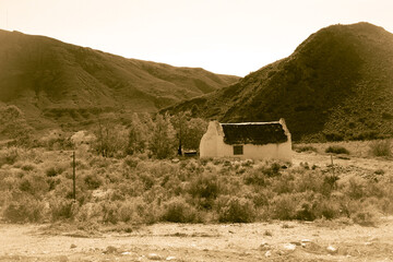 old house in the mountains