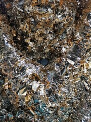closeup gold buddha statue in temple