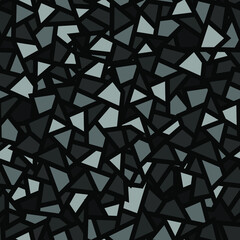seamless vector dark gray pattern. geometric background pattern