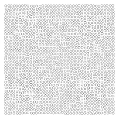 Small dots, dotted, circle pattern. Stipple, stippling texture. Pointillist, pointillism background. Random polkadots, specklles