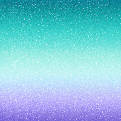 Obraz premium Dreamy Green Turquoise and Violet colored Glitter Gradient Texture, Digital Paper
