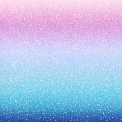 Dreamy Pink Turquoise and Blue colored Glitter Gradient Texture, Digital Paper