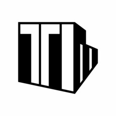 Building With Letter T Monogram Logo Design