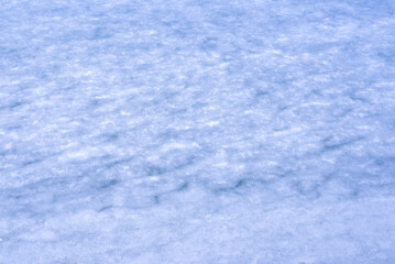 Obraz premium Natural texture of ice, frozen lake as background.