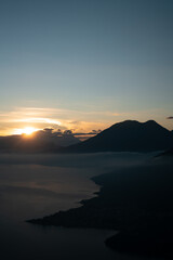 Sunrise in the mountains