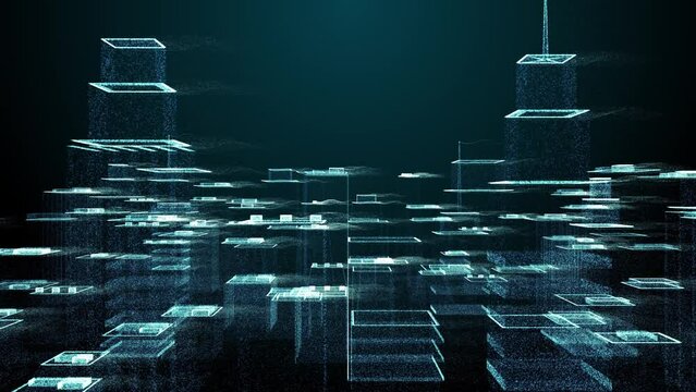 NFT Virtual property metaverse land minted on the blockchain NFTs technology