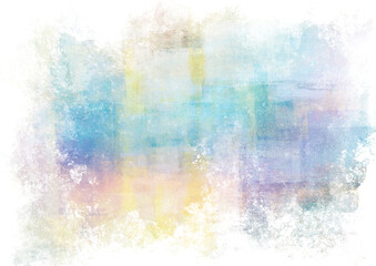 Watercolor fantastic and grungy background