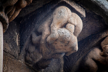 collegiate church of San Pedro de Cervatos, Romanesque, Cervatos, municipality of Campoo de...