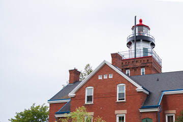 Fototapeta na wymiar Big Bay Point Lighthouse, Michigan, Upper Peninsula, USA