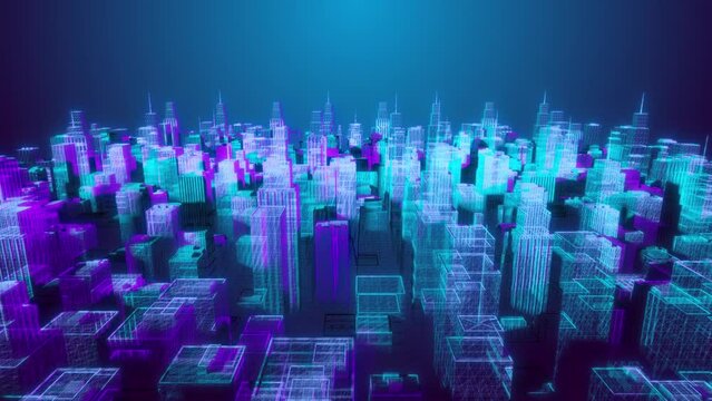 NFT virtual city real estate digital land property blockchain metaverse platform