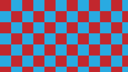 red and blue checkered, gingham, plaid pattern background, perfect for wallpaper, backdrop, postcard, background