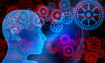 Binary matrix code on the screen. numbers of the computer matrix. The concept of coding, circuit....