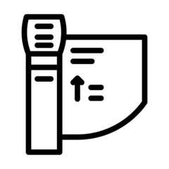 turnstile equipment line icon vector. turnstile equipment sign. isolated contour symbol black illustration