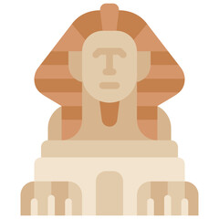 sphinx flat icon