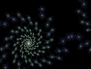 Imaginatory fractal abstract background Image