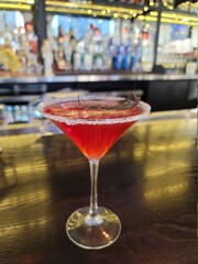 cocktail in bar