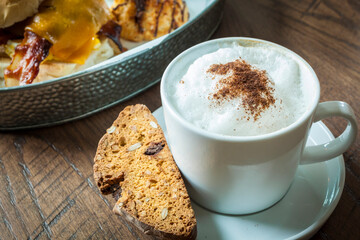 Biscotti with Latte