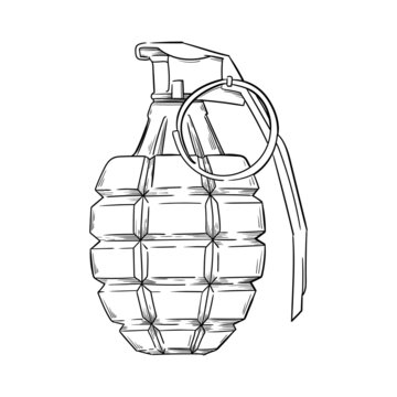 illustration grenade gunpowder weapon ammunition