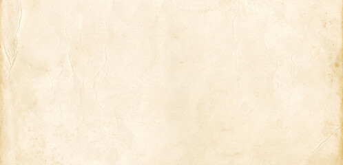 Old parchment paper texture background. Banner