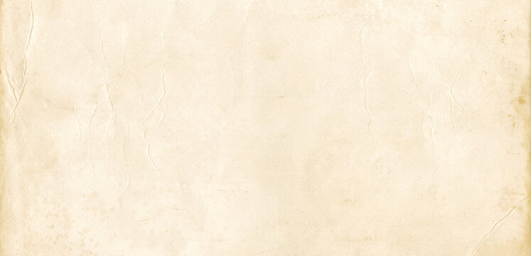 Old parchment paper texture background. Banner © daboost