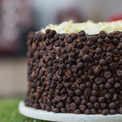 cake, chocolate, sweet, doce