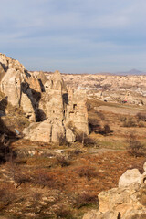 rock formations at Cappadocia