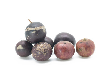 Blackcurrant isolated on a white background